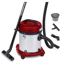 Bidone aspiratutto Inox aspira polvere liquidi cenere con SOFFIATORE 1200W 20 LT