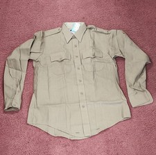 Flying Cross Tropical Uniforms shirts, Mens/Women in Silvertan color