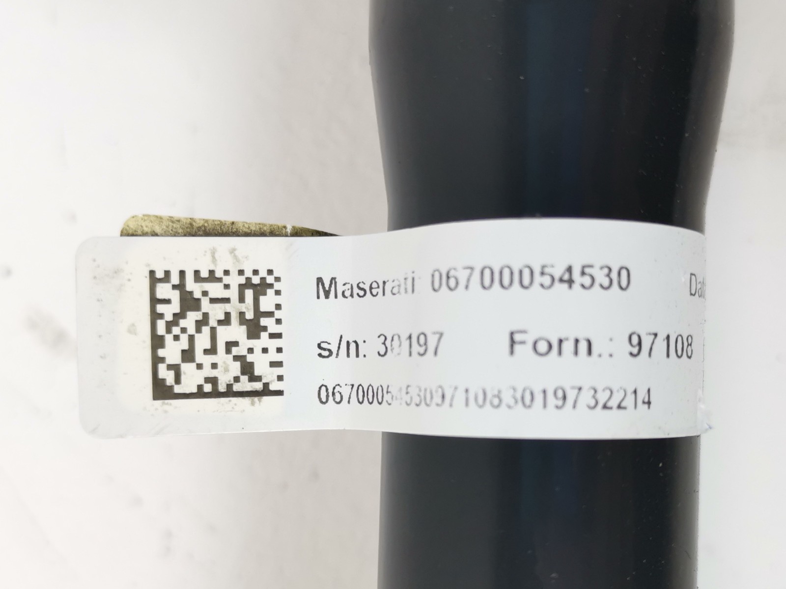 Maserati Ghibli 3.0 RWD Auto 2015 Rear Right CV Axle Half Shaft 6700054530 OEM