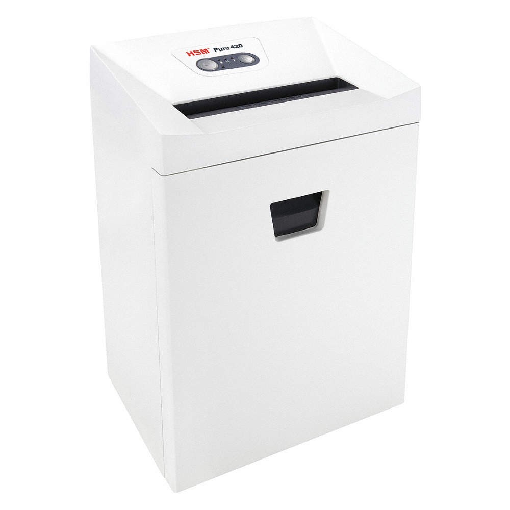 HSM OF AMERICA Pure 420c Paper Shredder,Small Office 49GU70