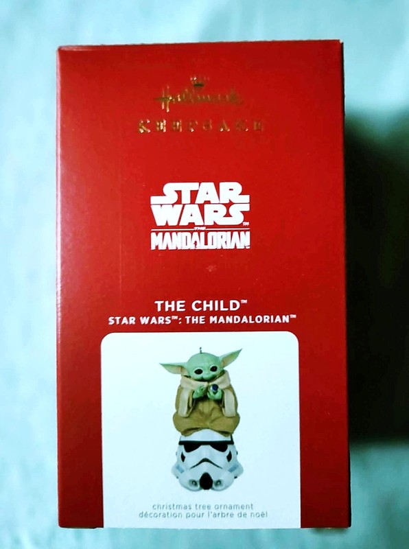 2021 The Child Star Wars Grogu Mandalorian Hallmark Keepsake Christmas Ornament