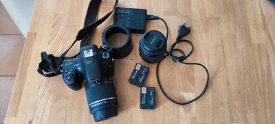 Sony Alpha SLT-A58Y 20.1 MP SLR-Digitalkamera - Schwarz (Kit m/ DT 18-55mm...
