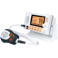 UNIDEN UM725G UM725 FIXED MOUNT MARINE VHF RADIO W/GPS - WHITE