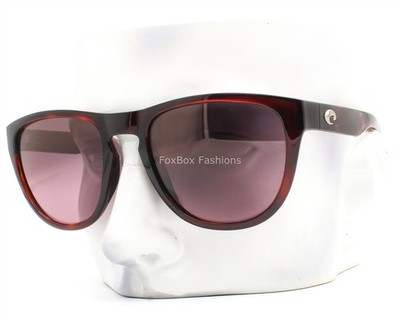 Costa Del Mar Sunglasses Irie Tortoise Rose Gradient Polarized Glass with Case
