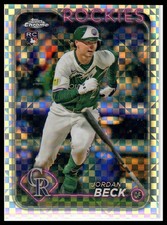 2024 Topps Update Chrome #US269 Jordan Beck Mega Box Refractor Rockies RC