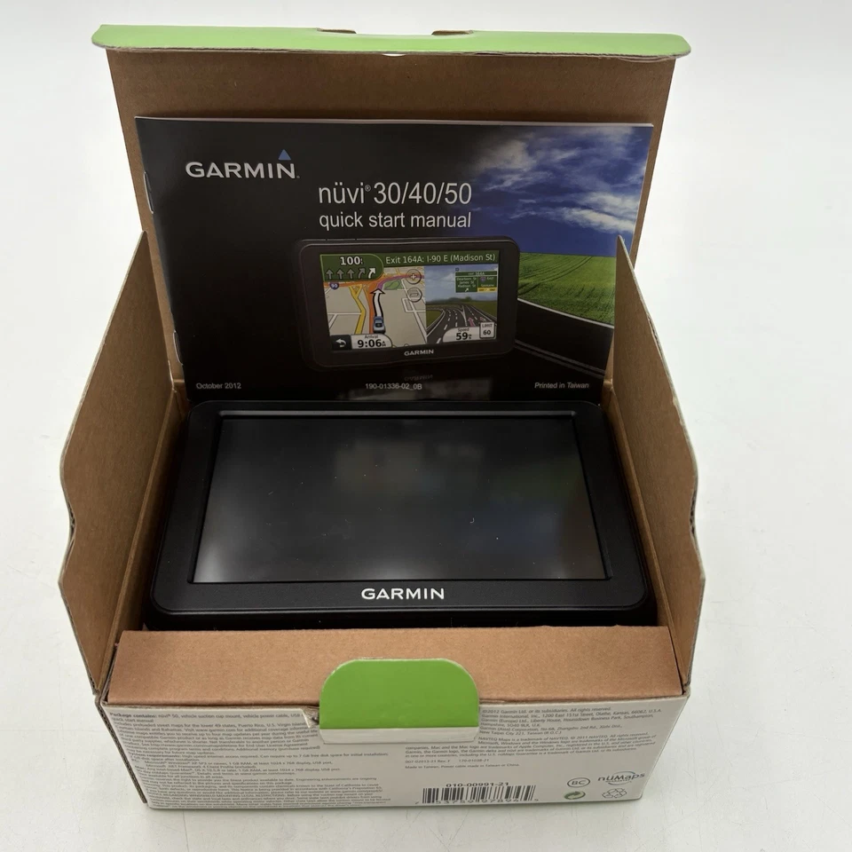 Garmin Nuvi 50LM GPS Navigator New Open Box Bundle w/ Accessories & Incase Bag - Image 4 of 4