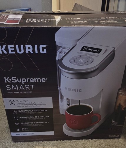 Keurig K Supreme Plus Smart Single Serve K-Cup Pod Coffee Maker