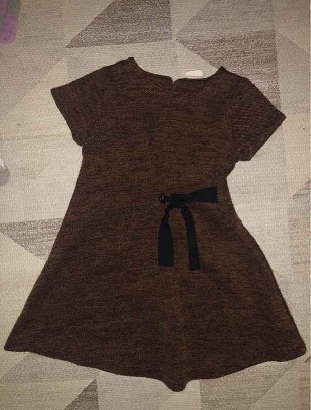 Zara Girls Brown Dress Size 5