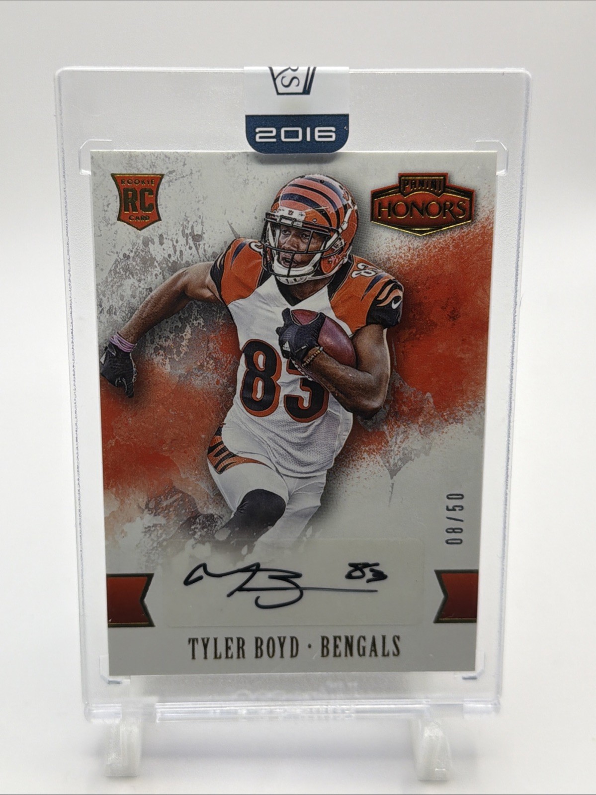 Tyler Boyd Panini Honors #94 Autograph-Gold