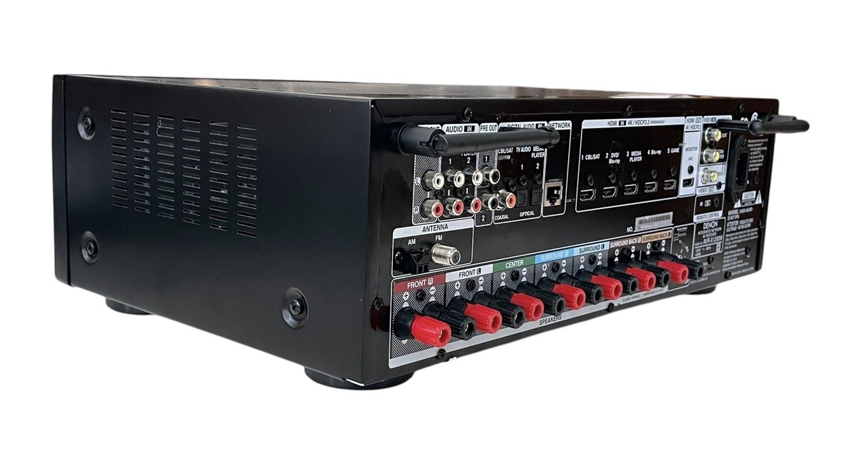 Denon Avr-x1200w 7.2 Channel Full 4k Ultra HD AV Receiver