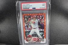 2023 Topps Spencer Steer #489 PSA 9 /299