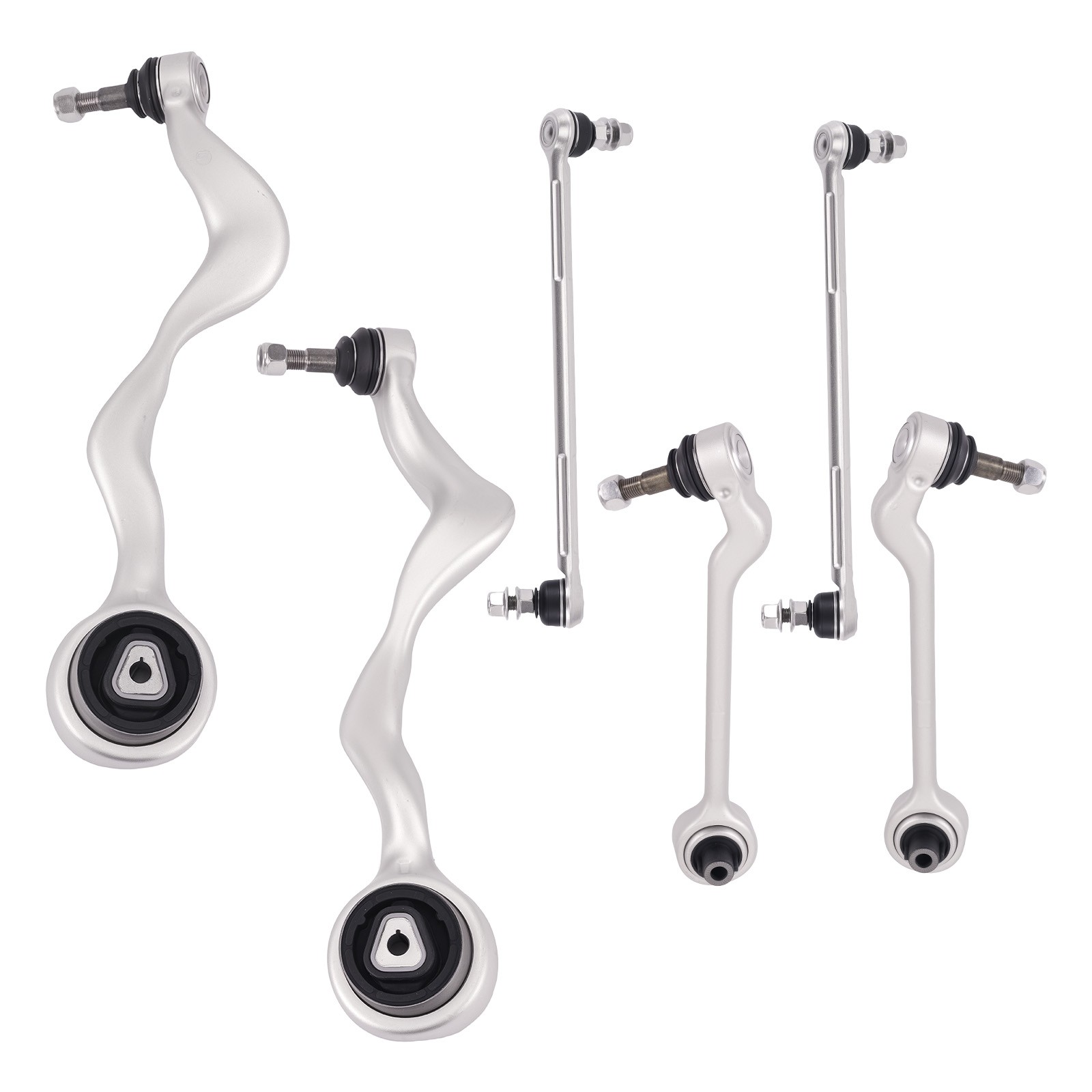 Front Suspension Wishbone Control Arms + Drop Links Kit for BMW 3 Series E90 E93