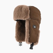 Cappello Invernale Trapper Donna Orecchie In Pelliccia Sintetica Polyester
