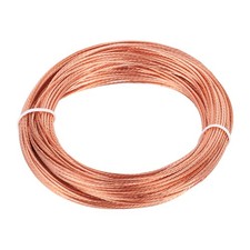 18 Gauge 100 ft Bare Copper Ground Wire for Light Fixtures