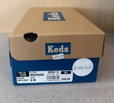 Keds Women's Micro Stretch White/Gray Size 6M