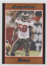 2007 Bowman Orange /250 Quincy Black #247 17wc