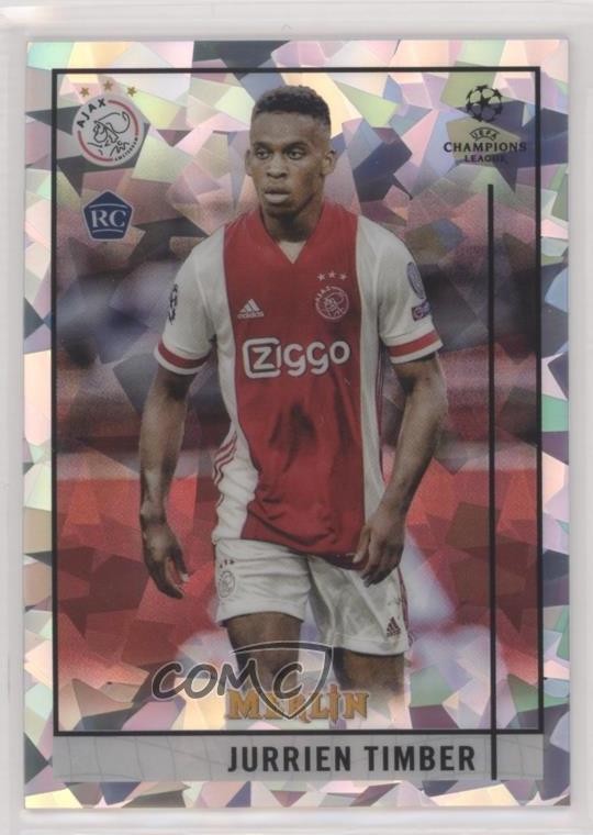 2020 Topps Merlin Collection Chrome UCL Atomic Refractor /250 Jurrien Timber i4v