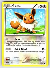 Eevee 89/116 Common Plasma Freeze Pokemon LP on eBay