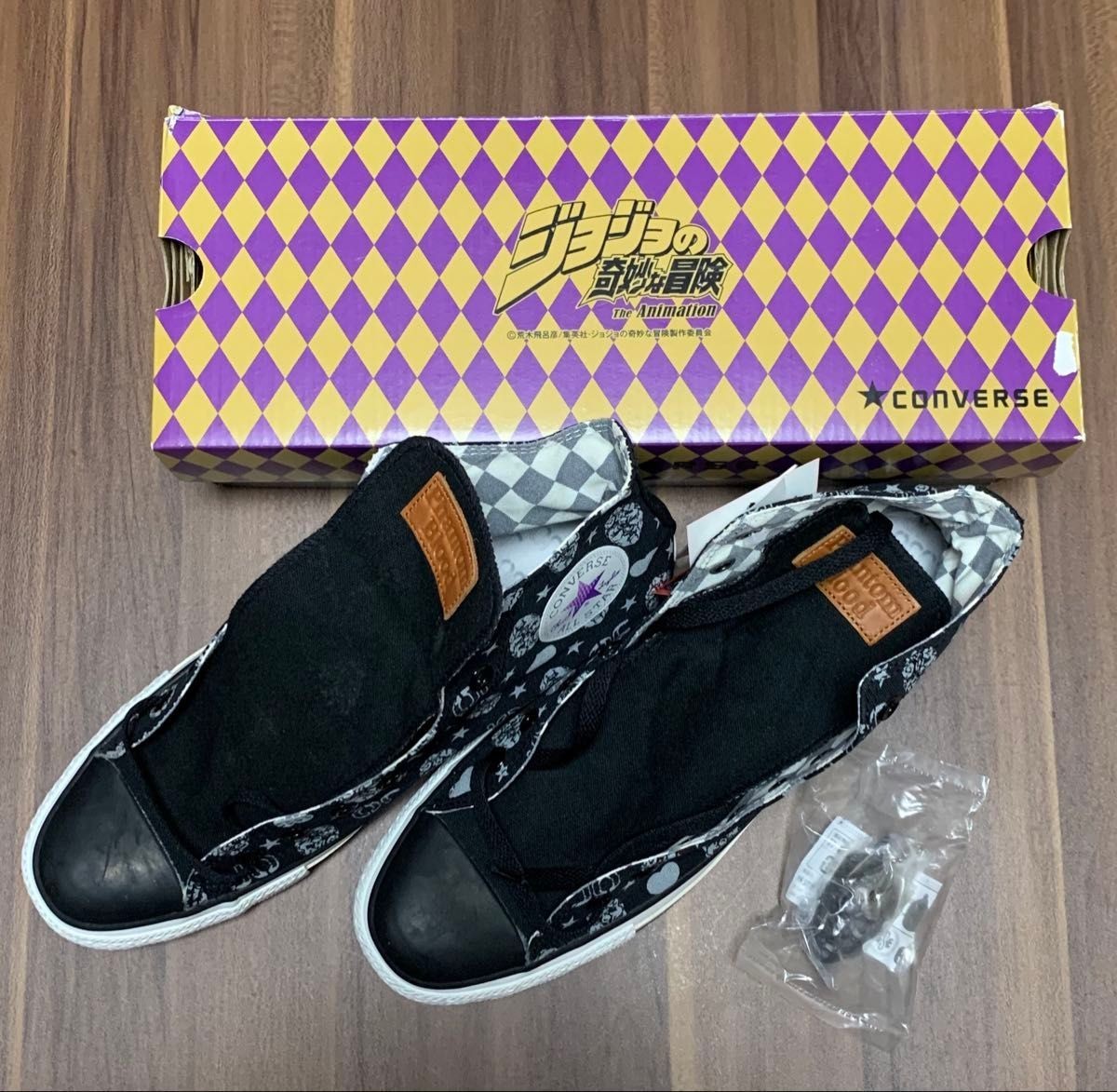 JoJo's Bizarre Adventure Converse ALL STAR 1CJ112 Black US9.5 w