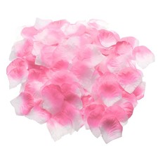 1000Pcs Silk Fake Flower Petals for Wedding Pink White