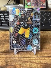2025 Donruss Kaleb Johnson RC Vortex #5 Cubic /50 Pittsburgh Steelers