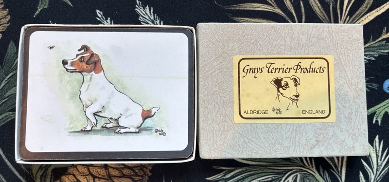 Jack Russell Terrier Coasters, Grays Terrier Products - Set of 4
