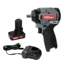 Hyper Tough 12v Brushless Impact Wrench Kit With 4.0ah Battery Charger Hyper Tough 12v Brushless Impact Wrench Kit With 4.0ah Battery Charger