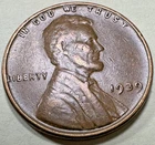 1939 1C Lincoln Cent WHEAT PENNY 5893N