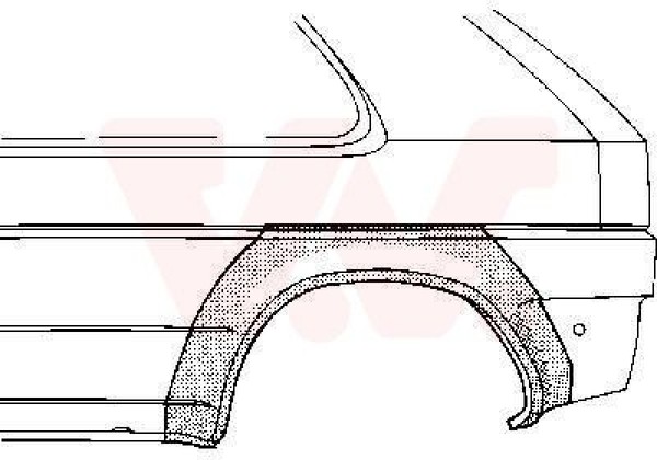 Van Wezel Seitenwand Hinten Rechts 5812148-image