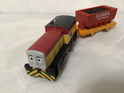 Thomas & friend 2010 mattel trackmaster DART motorized engine train+cargo /WORKS