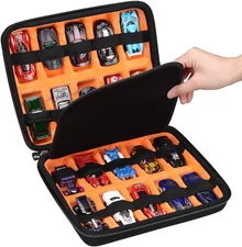 Mchoi Hot Wheels Case Storage for 20 Cars, Toy Car Organizer for Your Matchbox C