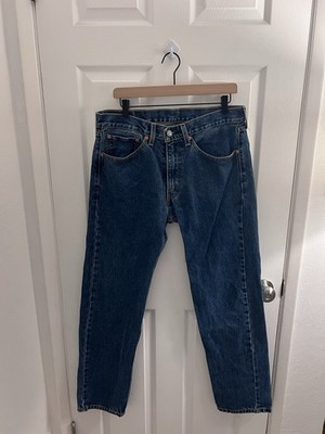 Levi's 505 Men's Jeans Size 32x30, Blue, Regular Straight, Rigid Denim
