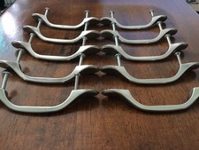 10 Pieces 5 Inch Brushed Nickel Modern Kitchen Cabinet Drawer Handles Stainless