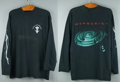 2004 Hypocrisy t-shirt Arrival Album  Long Sleeve POLYESTER TU696