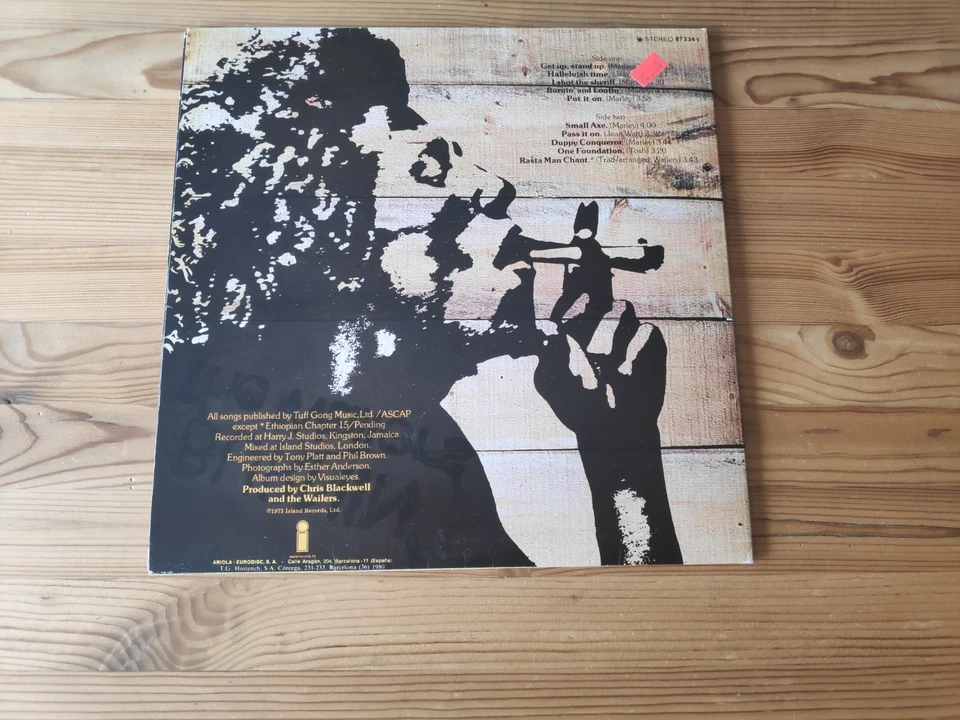 The Wailers - "Burnin`" - Bild 3 von 4