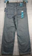 Old Navy Boys Adjustable Waist Size 12 14 X 27 Blue Jeans Color: Medium