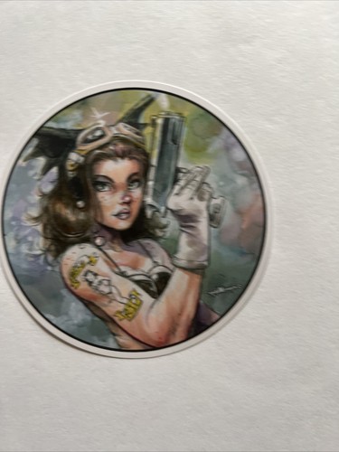 Juego de cómics de vinilo troquelados de Fearless Dawn FRÍO #1 para patineta portátil - Imagen 4 de 5