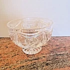 Vintage Waterford Crystal  5" Diameter Footed  Bowl Signed