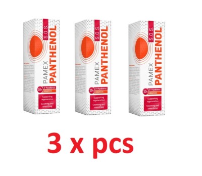 3 xPAMEX PANTHENOL S.O.S. skin spray foam 3 x130 g