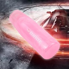 Universal Jdm Bride Pink Pearl Long Stick Manual Gear Shift Knob Lever Shifter Universal Jdm Bride Pink Pearl Long Stick Manual Gear Shift Knob Lever Shifter