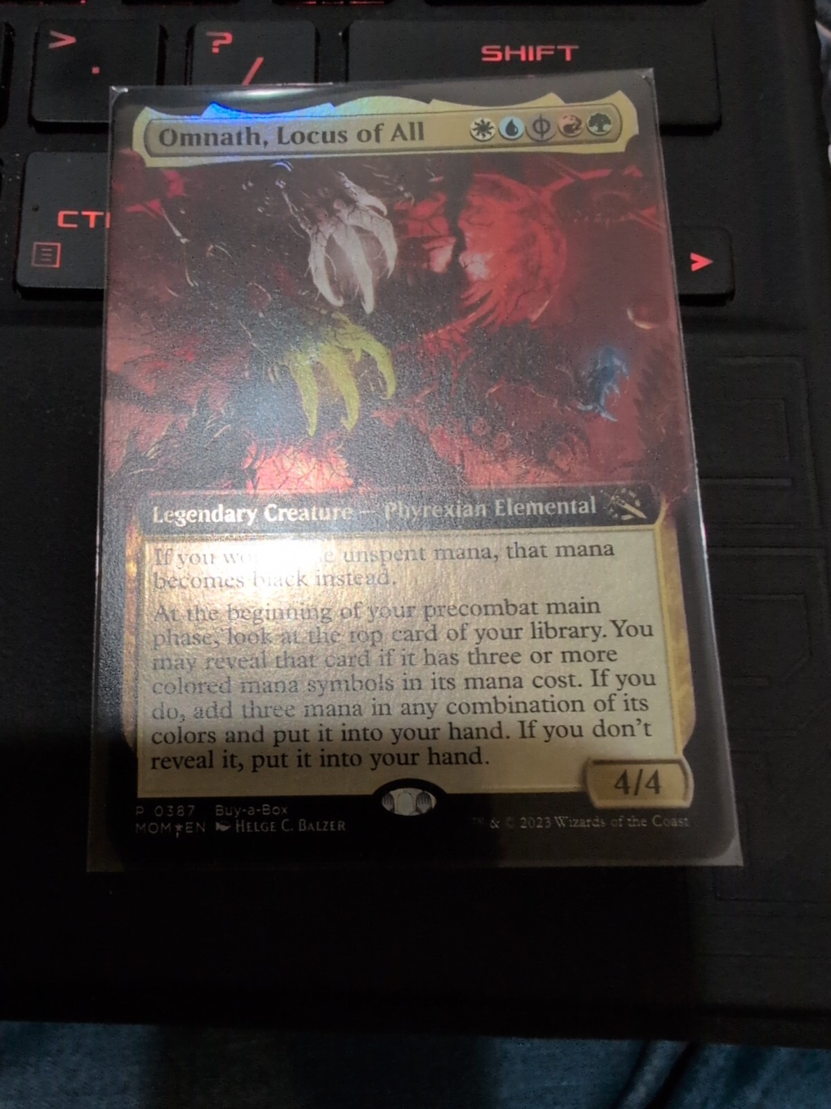 Omnath Locus of All Buy-A-Box Promo Foil MTG Card