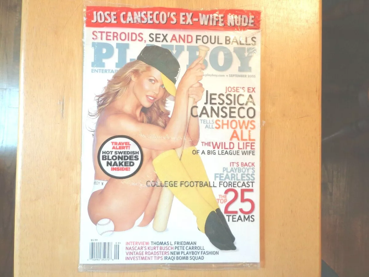 Playboy September 2005 Jessica Canseco Joseand#039;s Ex wife FACTORY SEALED eBay