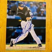 JORDAN PACHECO ROCKIES SIGNED / AUTOGRAPHED 8X10 PHOTO NICE!!