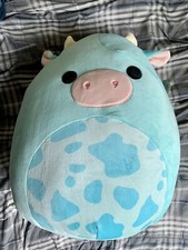Tuluck the Blue Cow Squishmallow 16 Easter 2023 Ultra Rare NWT