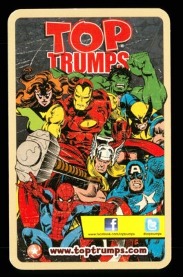 Marvel Wer ist der Mächtigste? Infokarte - Charakter(en) aus Liste auswählen - AA44