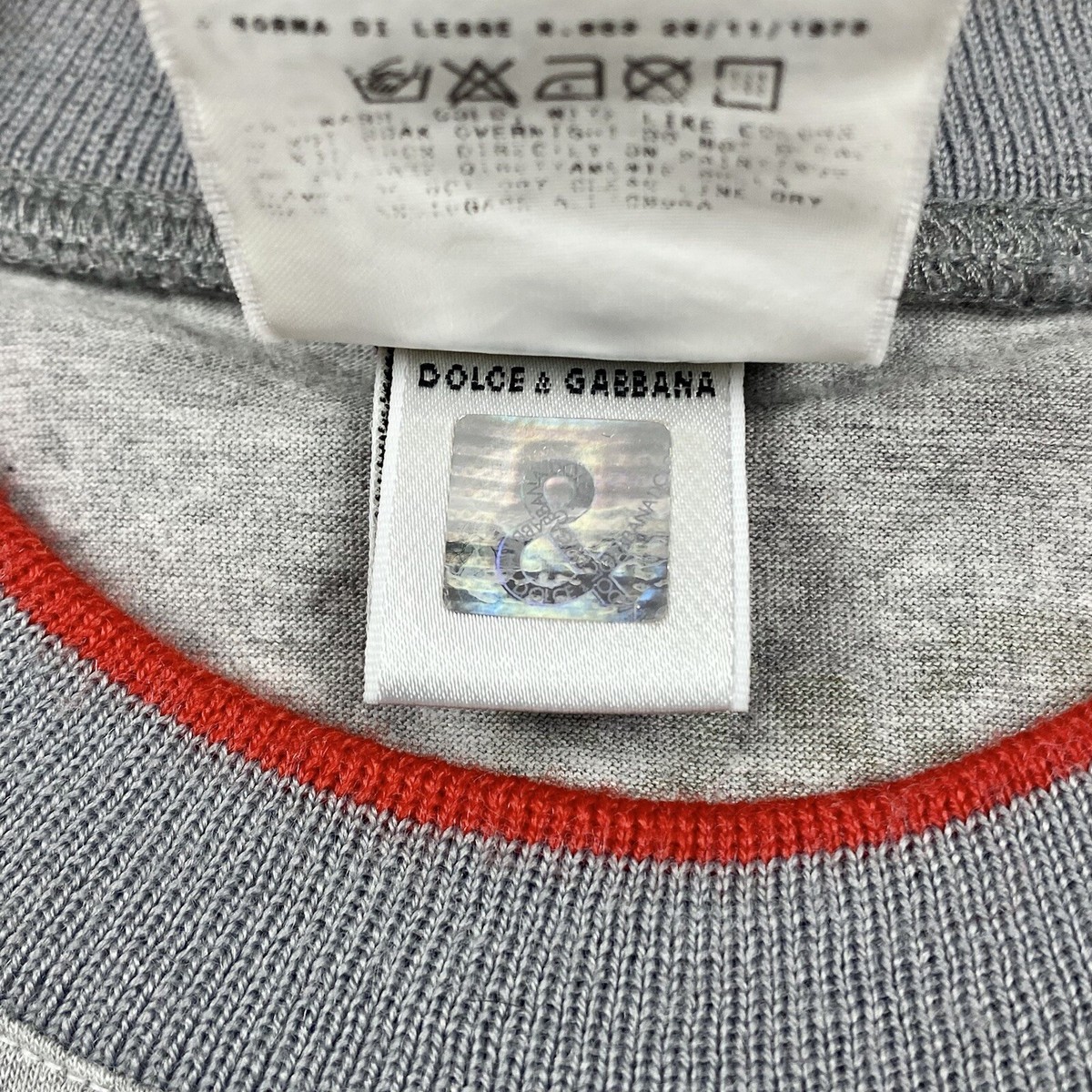 トップス DOLCE&GABBANA long sleeve Y2K archive ARCHIVE Rare Dolce & Gabbana Y2k Women's 