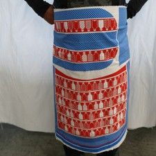 Designer Baumwolle Stoff Koch Schürze Latzschürze Meterware Schürzenstoff Motiv