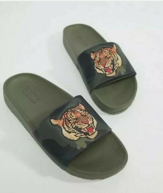 cayson tiger slide sandal