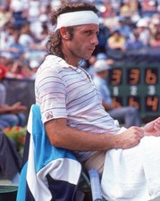1980 Tennis Pro GUILLERMO VILAS Glossy 8x10 Photo Print Wimbledon Open Poster