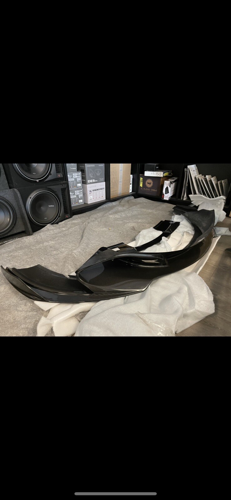 mclaren 720s front lip 1016 Industries Carbon Fiber